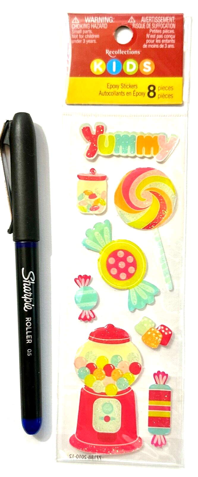 Candy Machine Stickers - Recollections  (NEW) Scrapbooking Journal Card