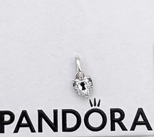 New 100% Authentic PANDORA ME 925 Ale Silver Keyhole Heart Mini Charm 793086C01