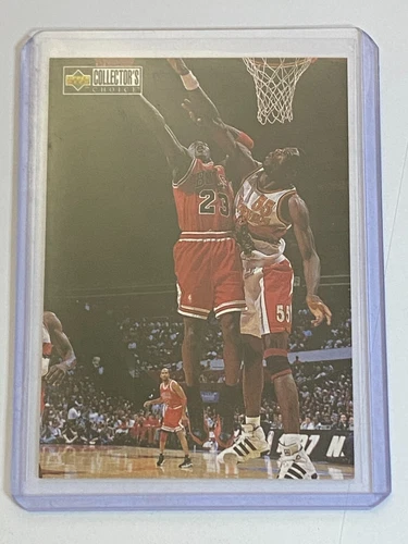 🏀 1997-98 Upper Deck Collector's Choice Base #386 Michael JORDAN "Magic" 🏀