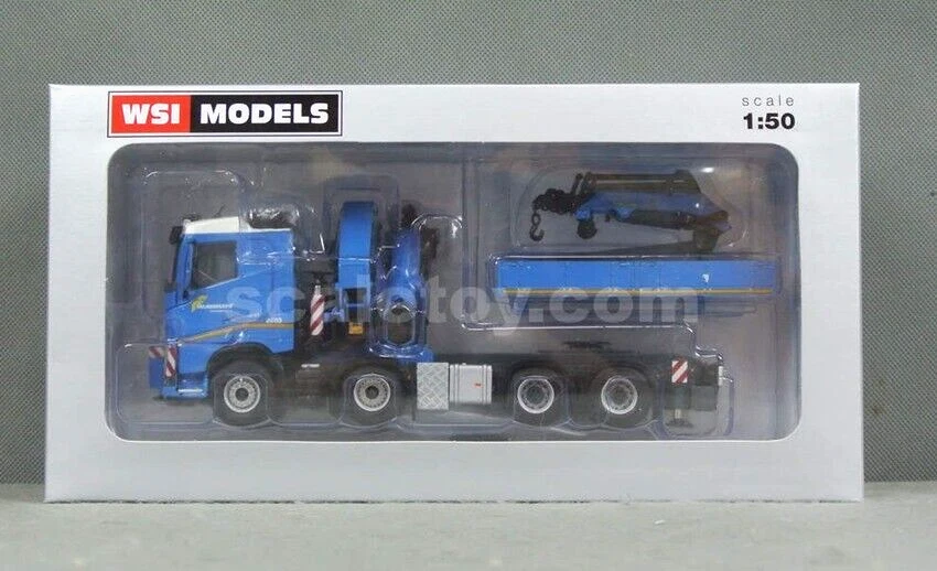 WSI 1/50 FELBERMAYR VOLVO FH4 SLEEPER CAB 8X4 PALFINGER