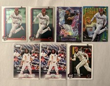 Topps James Wood Washington Nationals Rookie MLB 2025 7 Cards Lot
