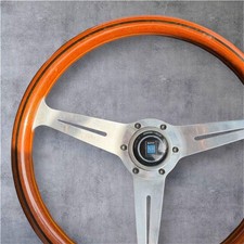 Nardi Classic Wood Polished Steering Ring Vintage