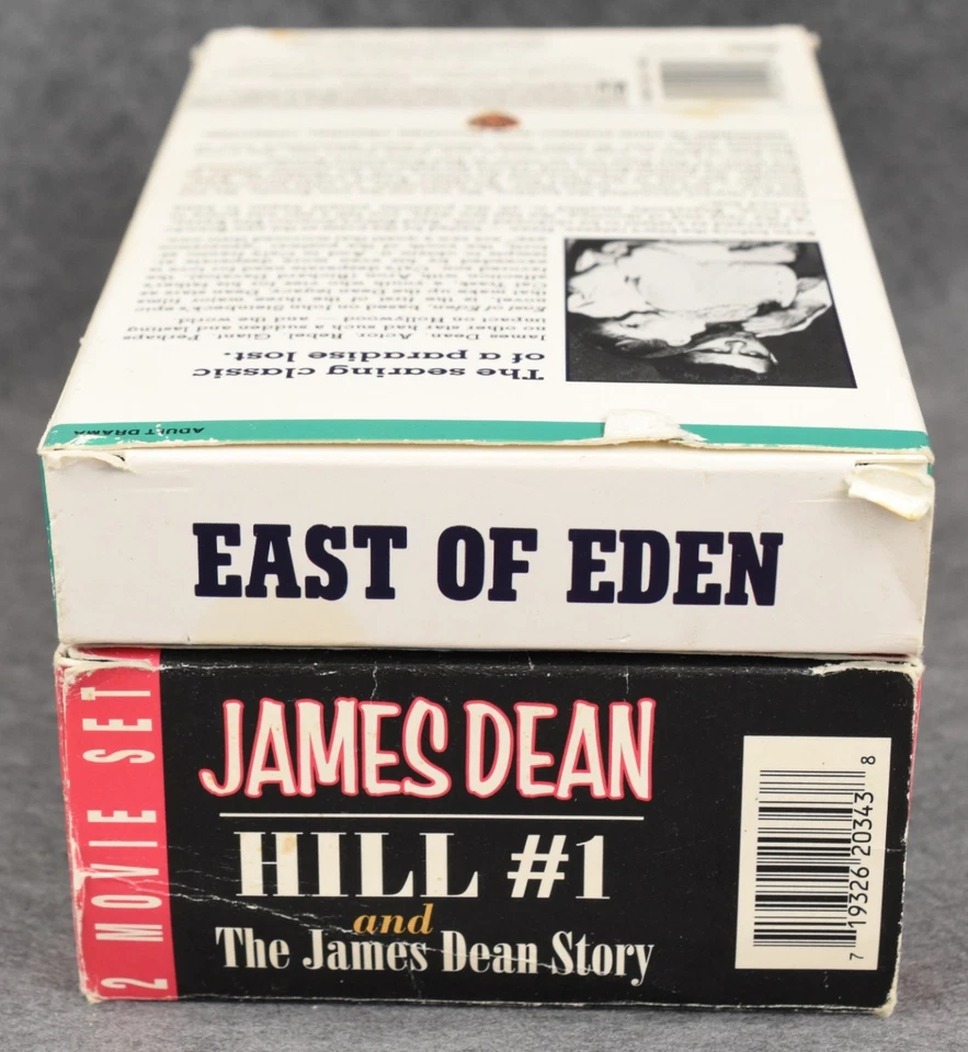 Lot 3 James Dean VHS Hill #1 The James Dean Story East of Eden Drama Classic - Image 4 of 4