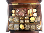 Antique 1800s Victorian Apothecary Medicine Chest, Bottles, Scale  RARE! — photo 9