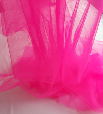 1m Tüll neon pink hotpink für Petticoat Tutu Ballett Tanz Rock Kleid 102cm breit