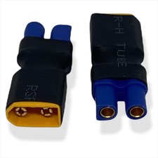 NZH RC XT60 Male to EC3 Female Conversion Adapter 1 PC NZ-EC3F2XT60M