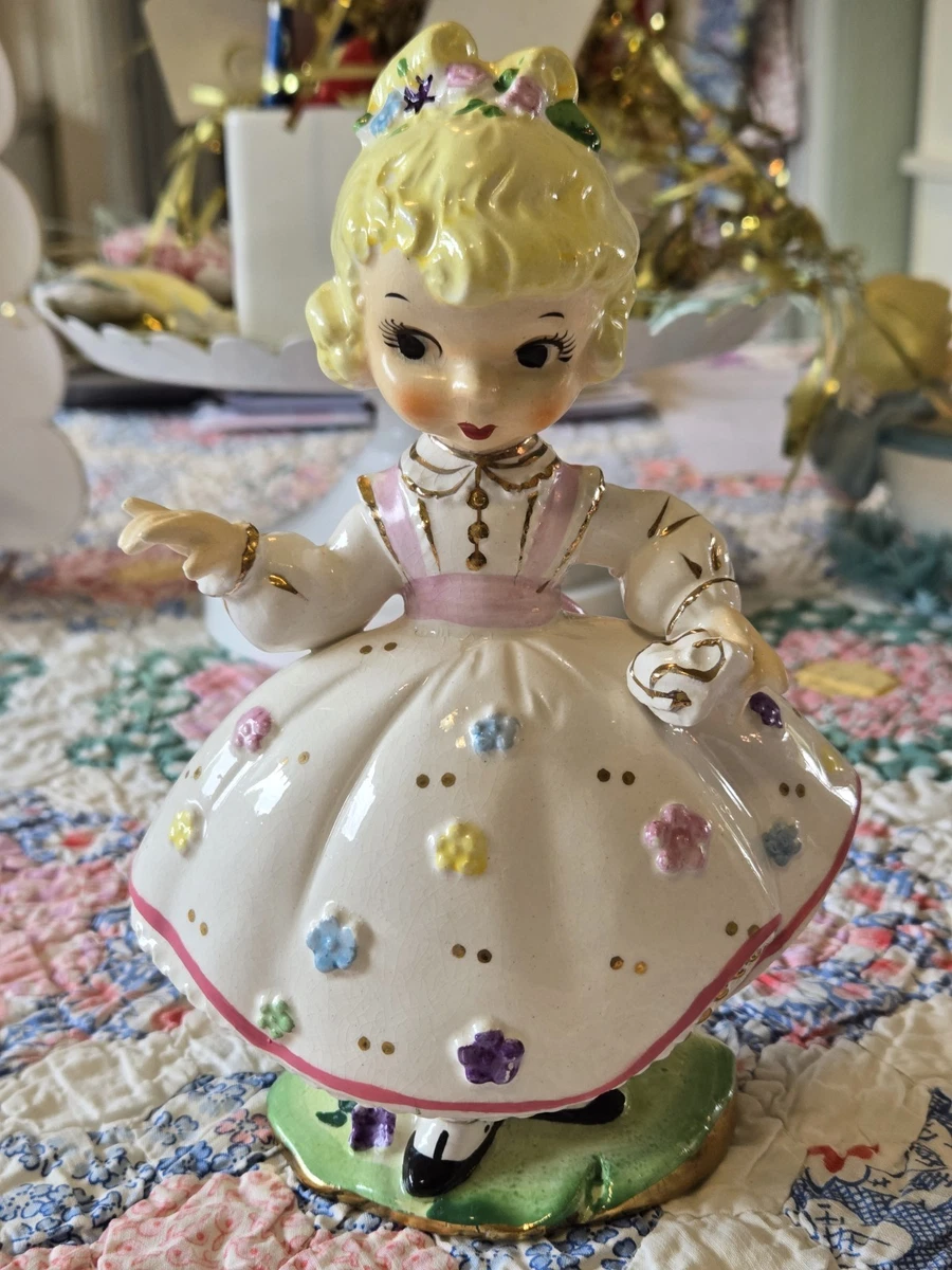Pink Ceramic Original Sculptures & Figurines Collectible 1950-1959