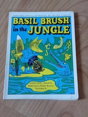 1970s Peter Firmin Basil Brush In The Jungle Starting To Read Books No 9 SB