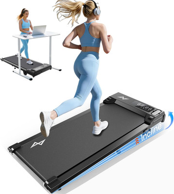 Treadmills Walking Pad with Incline under Desk Treadmill for Home, Portable Slim