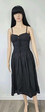 Forever 21 Size Midi Dress Size M Black