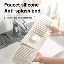 Silicone Drain Pad Faucet Drain Pad Kitchen Countertop Sink Drain Splash Proof D