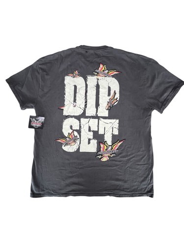 Camicia Vintage The Diplomats Juelz Santana Hip Hop Rap Musica Anni 2000 Grande NUOVA!!!! - Foto 7 di 9