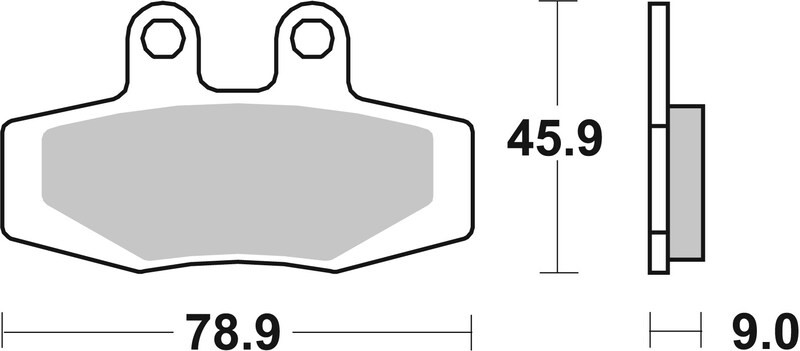 Plaquettes de frein moto route Brembo carbone céramique 07GR6407 pas cher