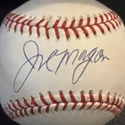 BASEBALL~SIGNED JOE MORGAN (HOF) RAWLINGS NATIONAL LEAGUE OLB BALL  & CUBE~REDS