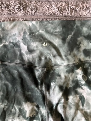 Lululemon Align High-Rise Pant 25'' Diamond Dye Starlight Smoked Spruce size 14