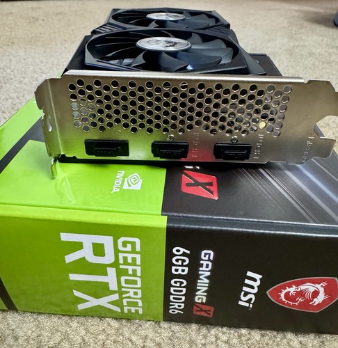 MSI GeForce RTX 3050 Gaming X 6GB GDDR6 PCIE 4.0 ATX Video Card NVIDIA HDMI 2.1 - Bild 5 von 7