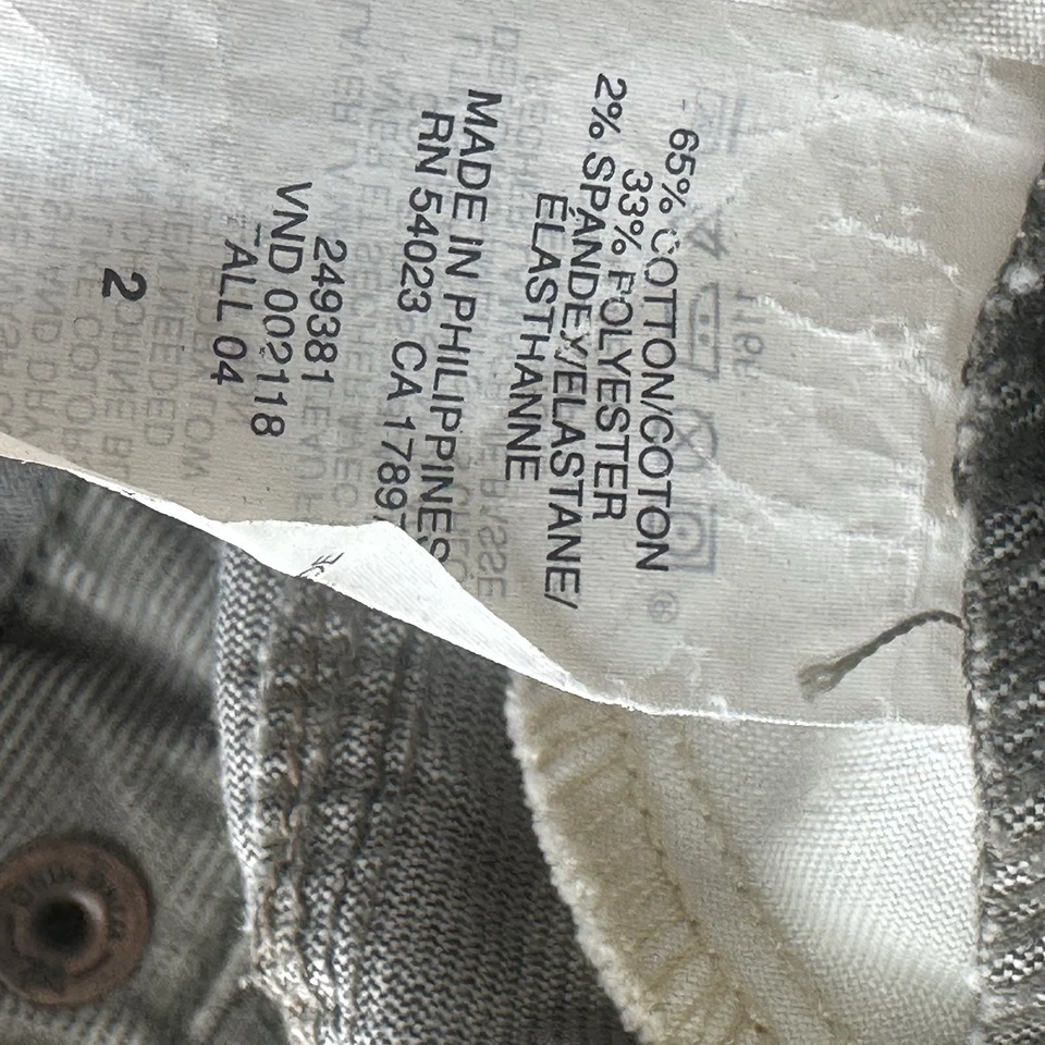 Minifalda vintage The GAP beige elástica de algodón pana frontal a presión talla 2 Foto 4 de 4