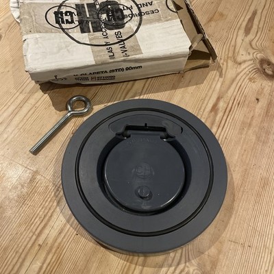 CH PVC Schwenkrückschlagventil Wafer Muster 90 DN-80