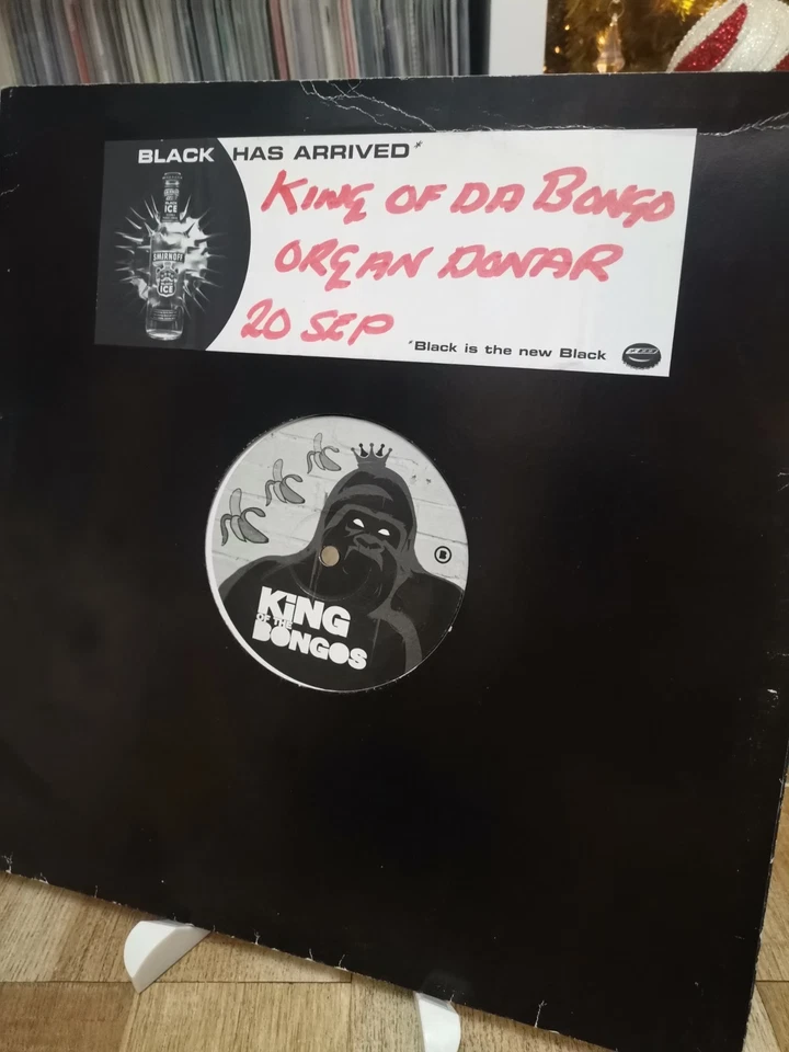 DJ Shadow / Manu Chao - King of The Bongos / Organ Donar 12" Vinyl Molten D&B — 第 2/4 张图片