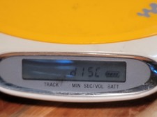 Sony Psyc D-EJ360 Yellow CD Walkman Broken For Parts Or Repair, Read Description