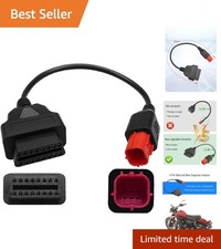 6 Pin Adapter Cable Fit for Guzzi Kawasaki Suzuki Yamaha Harley Davidson Piag...