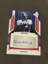 2024 SAGE HIT Low Series Autographs Red #A-DW DAVID WHITE Signed Auto ROOKIE RC