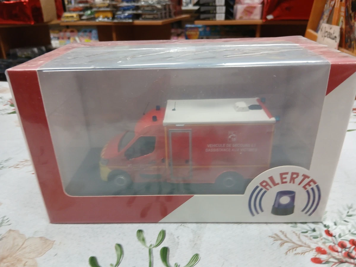 Renault master 2019 was sdis 47 alerte 1/43 série limitée 250