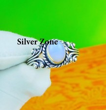 Opalite Gemstone 925 Sterling Silver Handmade Jewelry Ring Size 5 to 13