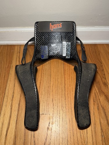 Pro Carbon Fiber HANS Device 20L Sharp Advantage Shoulder Padding Harness