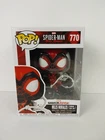 Funko Pop! Vinyl Miles Morales Crimson Cowl Suit #770 Marvel w Protector