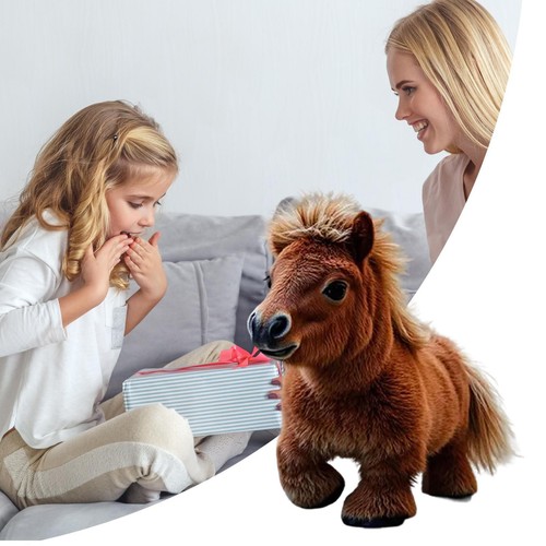 Robot Horse Toy Cute Plush Electric Interactive Simulation Smart Plush Companion - Picture 5 of 15