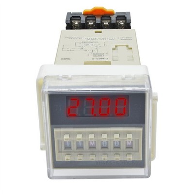 DH48S-S Digital AC220V   Programmable Time Delay Relay With Socket Base #fv