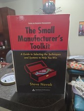 The Small Manufacturer's Toolkit Steve Novak 2003 HC Signed Edition