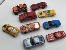 Lot Of 9 Mini Die Cast Cars Varied Makes And Models/Conditions/Ages