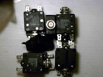 (5) NEW SIEMENS 35 AMP RESETTABLE FUSE W58-XB1A4A-35