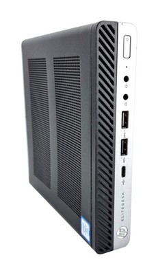 HP EliteDesk 800 G5 Micro PC, Core i5 9. Gen, 8GB RAM, 256GB SSD, Windows 11