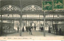 Antique Postcard - 03 - Vichy - Lucas and Ladies Sources - Animated - Old Postcard -