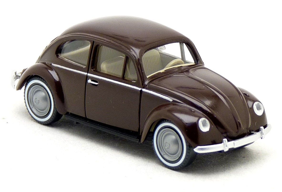 Wiking 8100822 - VW Volkswagen Käfer 1200 braun PKW Modell 1:87 H0