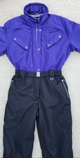 Inside Edge Performance 1pc Ski Suit XL  Purple/Black EUC