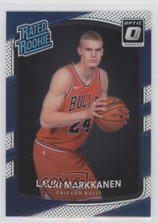 2017-18 Panini Donruss Optic Rated Rookie Lauri Markkanen #159 0za4