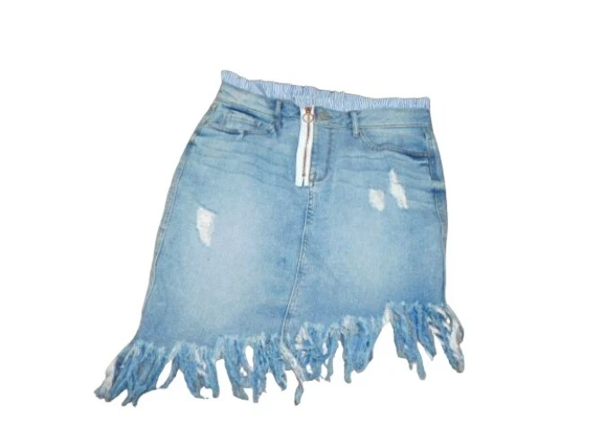 Falda vaquera William Rast talla 29 denim envejecido A Syn Foto 2 de 3