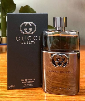Gucci Guilty by Gucci 3 oz (EDT) Cologne For Men Homme New in Box Sealed