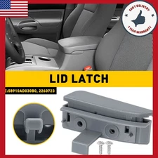 FIT Toyota Tacoma Armrest Release Handle Gray Console Center Lid Assembly Latch