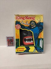 Ben Cooper King Kong Mask And Costume 1976 In Box Never Worn, (read Description)