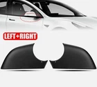 Right & Left Side Rearview Mirror Cover Lower Holder For 2017-2024 Tesla Model 3