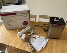 Reginox Amanzi 3 In 1 Boiling Hot Water Mixer Tap Chrome Finish Boxed