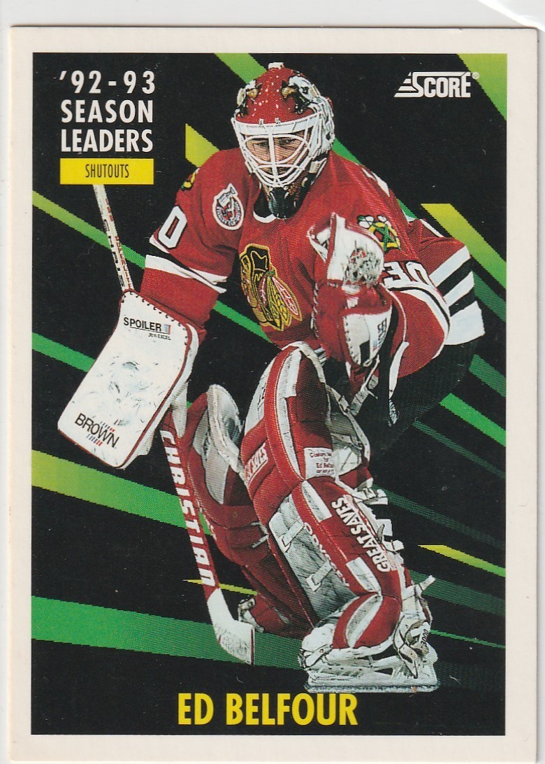 1993-94 Score Canadian #485 Ed Belfour SL