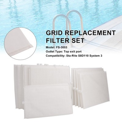 FS-3053 53 sq ft Complete Replacement Grid Set Sta-Rite System 3