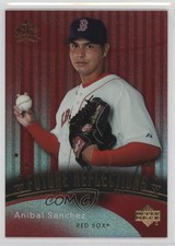 2005 Upper Deck Reflections Future Reflections Red 7/99 Anibal Sanchez #204 0o9
