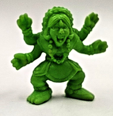 Monster in my Pocket #15 Kali 1990 Figur grün   Kult Retro Mini Sammelspielzeug